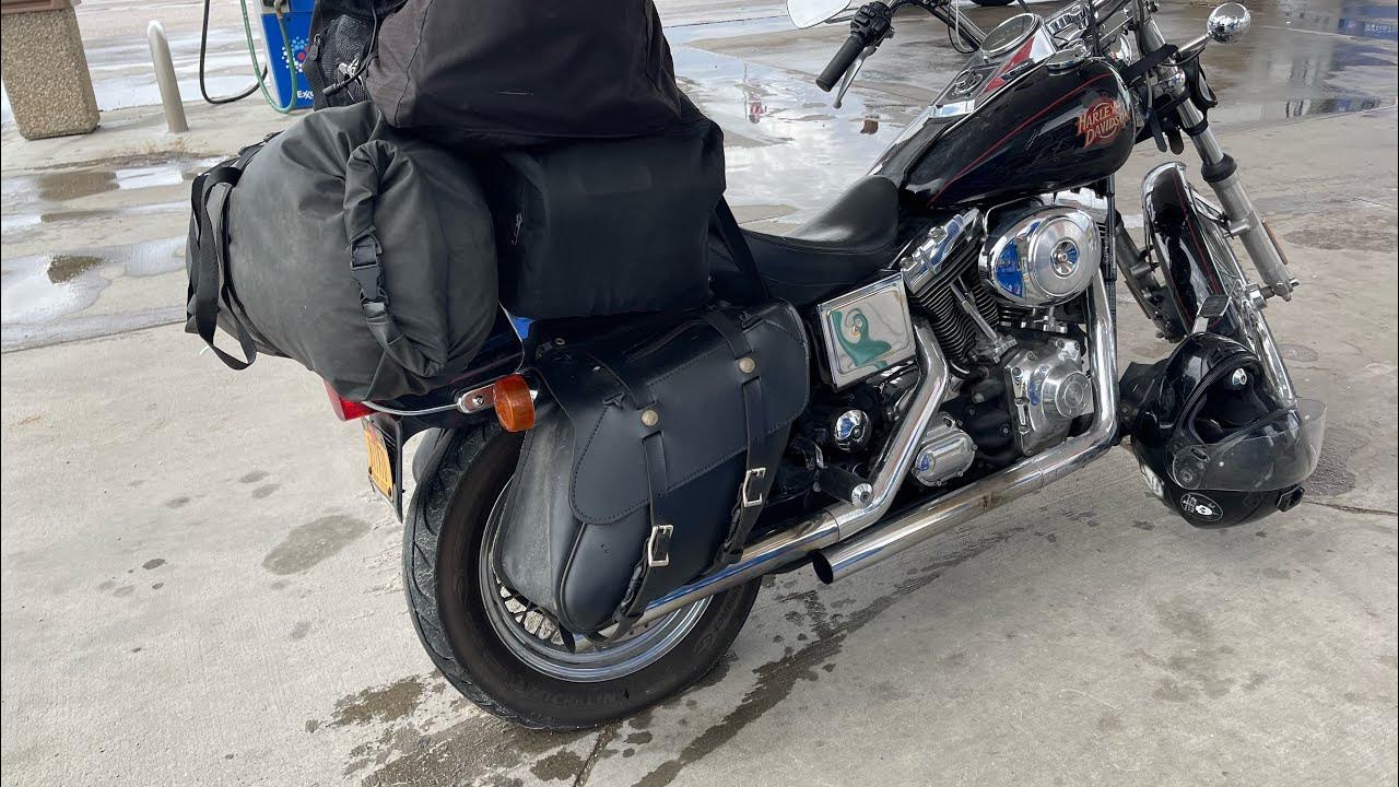 Flat tire outside of Bighorn - YouTube