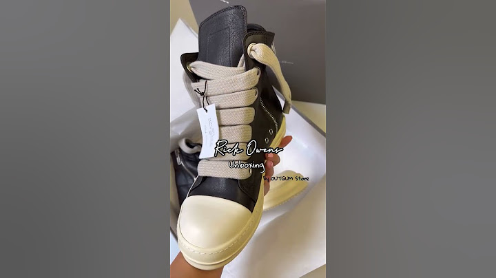 Rick owens canvas high-top giá bao nhiêu năm 2024