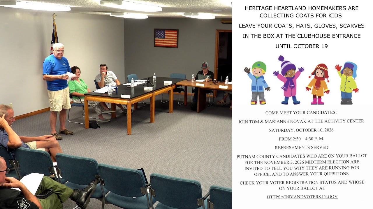 HLPOA Board Meeting | September 15, 2026