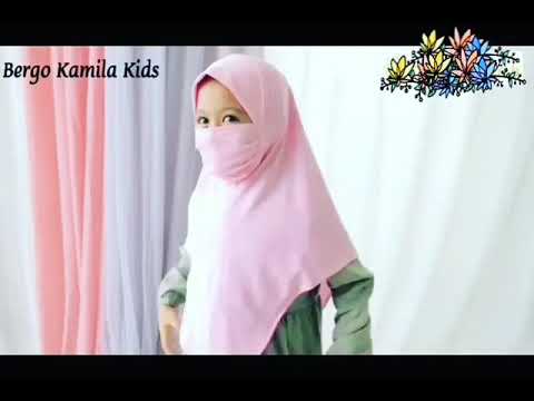 Hijab masker anak original Syakhira Kids