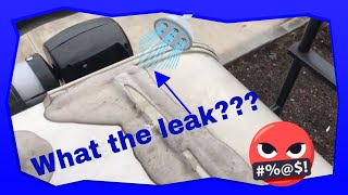 Midnight RV Rain Roof Leak Quick Fix (RV Living Full Time)