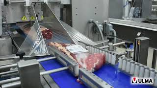 Envasado al vacío de carne en sistema Flow-vac ®