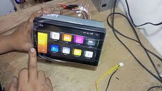 unboxing double din android 7" DHD 1/16 #doubledinandroid #doubledin #audiomobil