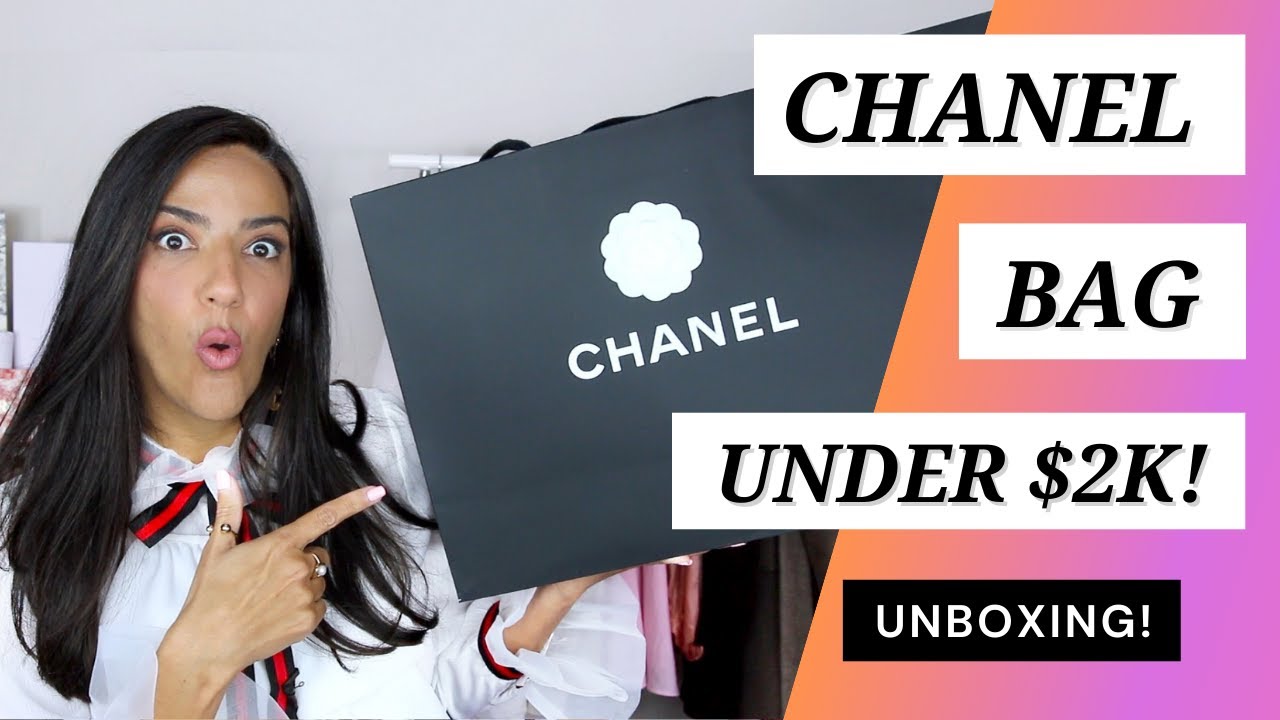 Chanel Bag Unboxing! Under $2,000! - YouTube