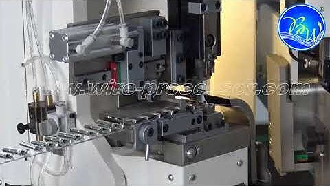 BZW-3.0+GF Automatic PV wire linked terminal crimping machine