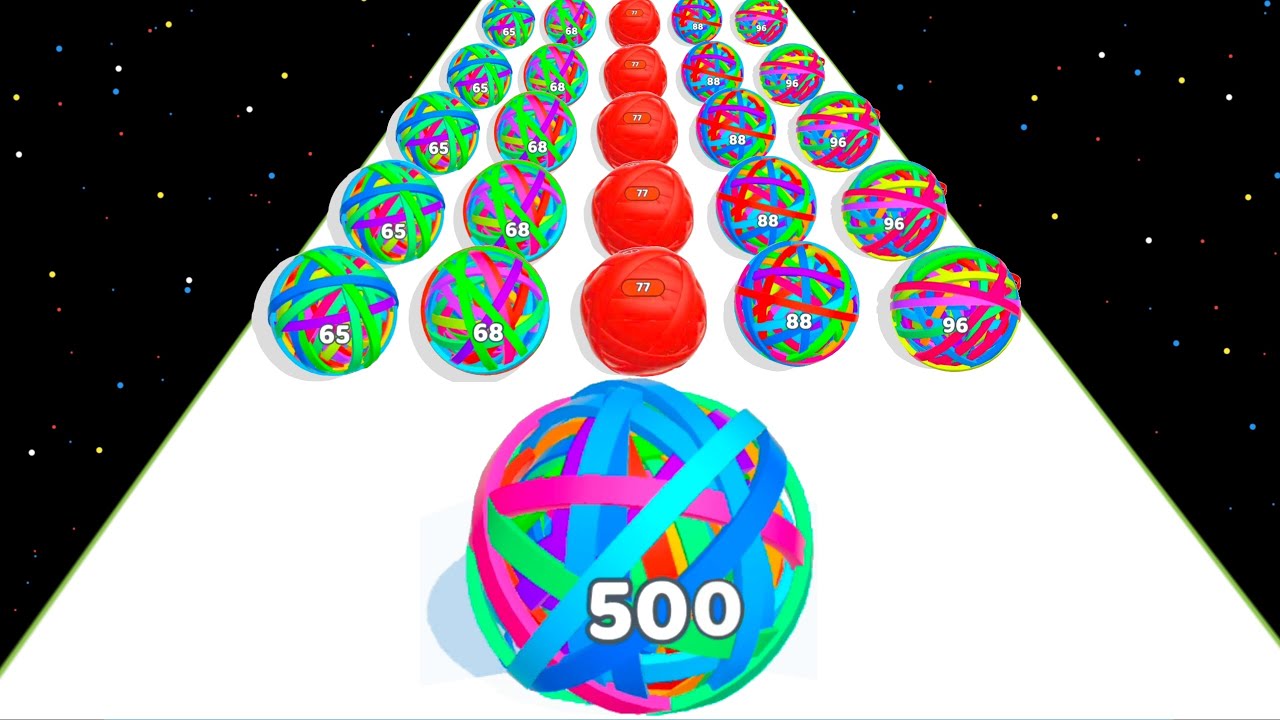 Flexy Runner 3D part2 ( Flexy Ball Run) Infinity, Mobile Game, Level Up Flexy Runner