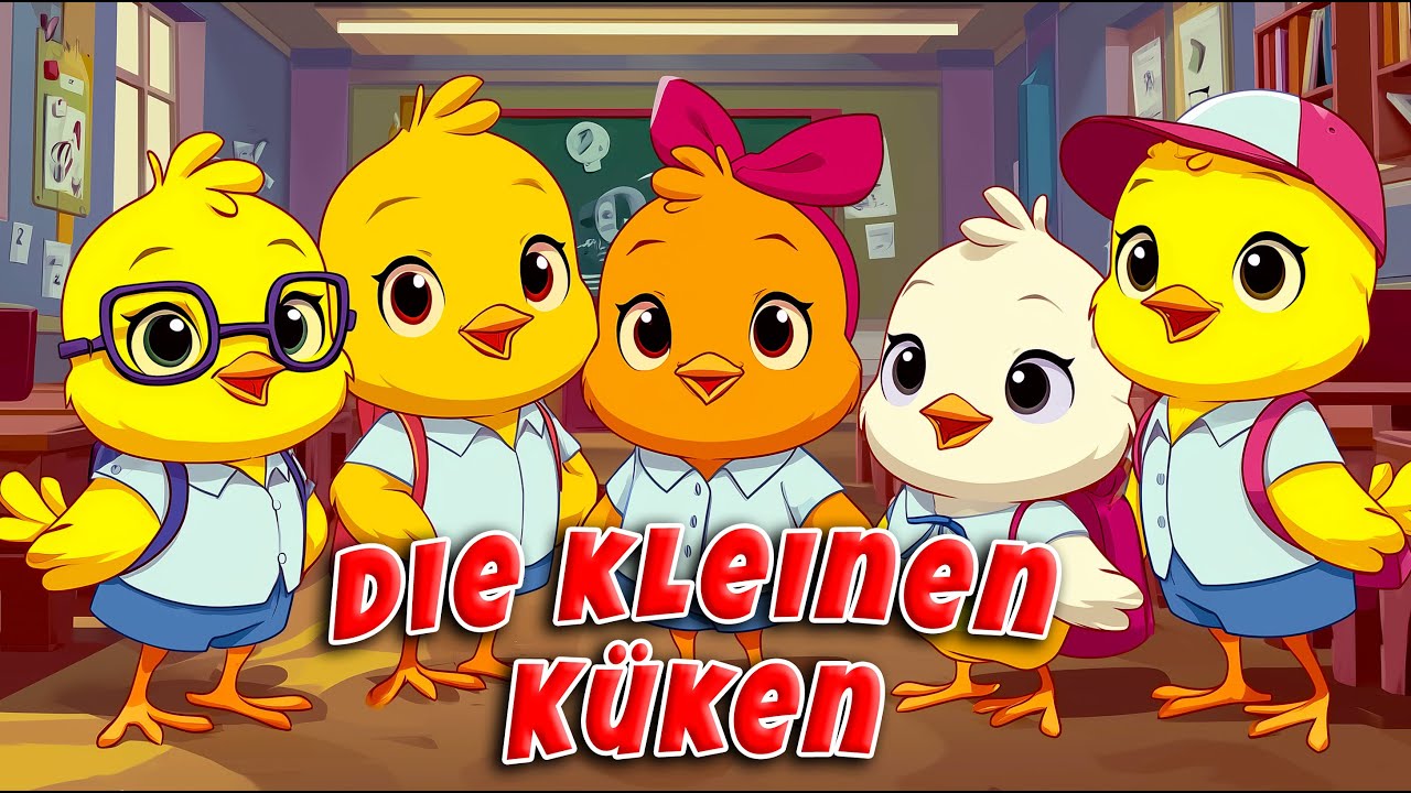 Küken Familie , Küken Spaß , Küken am Morgen  Nacht Lied, 💛🌛⭐️ Singen, Tanzen und Bewegen | Mix ⏰