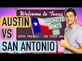 Moving to Austin vs San Antonio! [EVERYTHING YOU NEED TO KNOW]