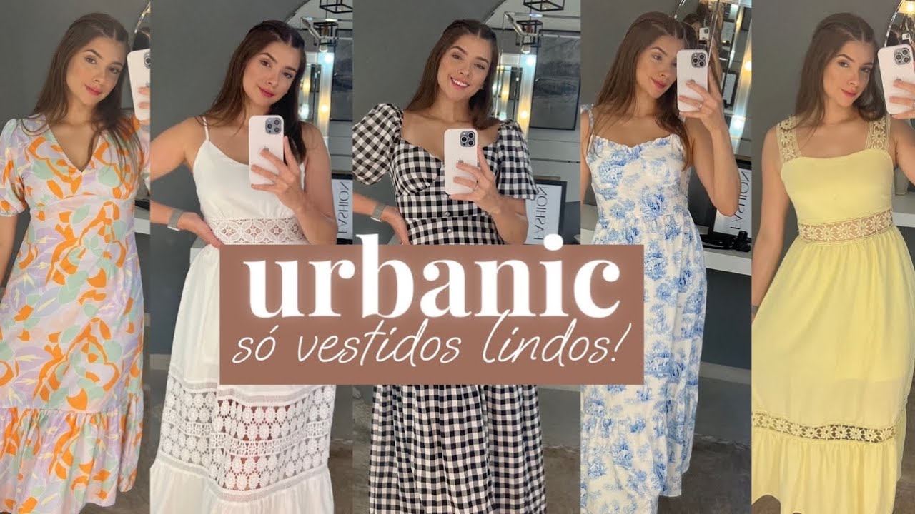 COMPRINHAS DE VESTIDOS NA URBANIC! 