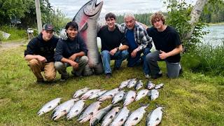 Fishing For Sockeye Salmon on the Kenai River in ALASKA!