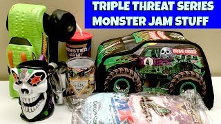 Monster Jam Triple Threat Series Merch. - A Closer Look