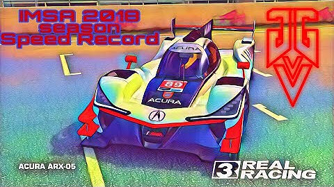 RealRacing3 Gameplay, IMSA featuring prototypes, 2018 season Acura ARX-05 Speedrecord Suzuki Circuit