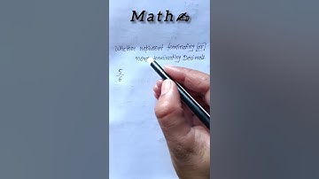 terminating or non - terminating#maths#shorts