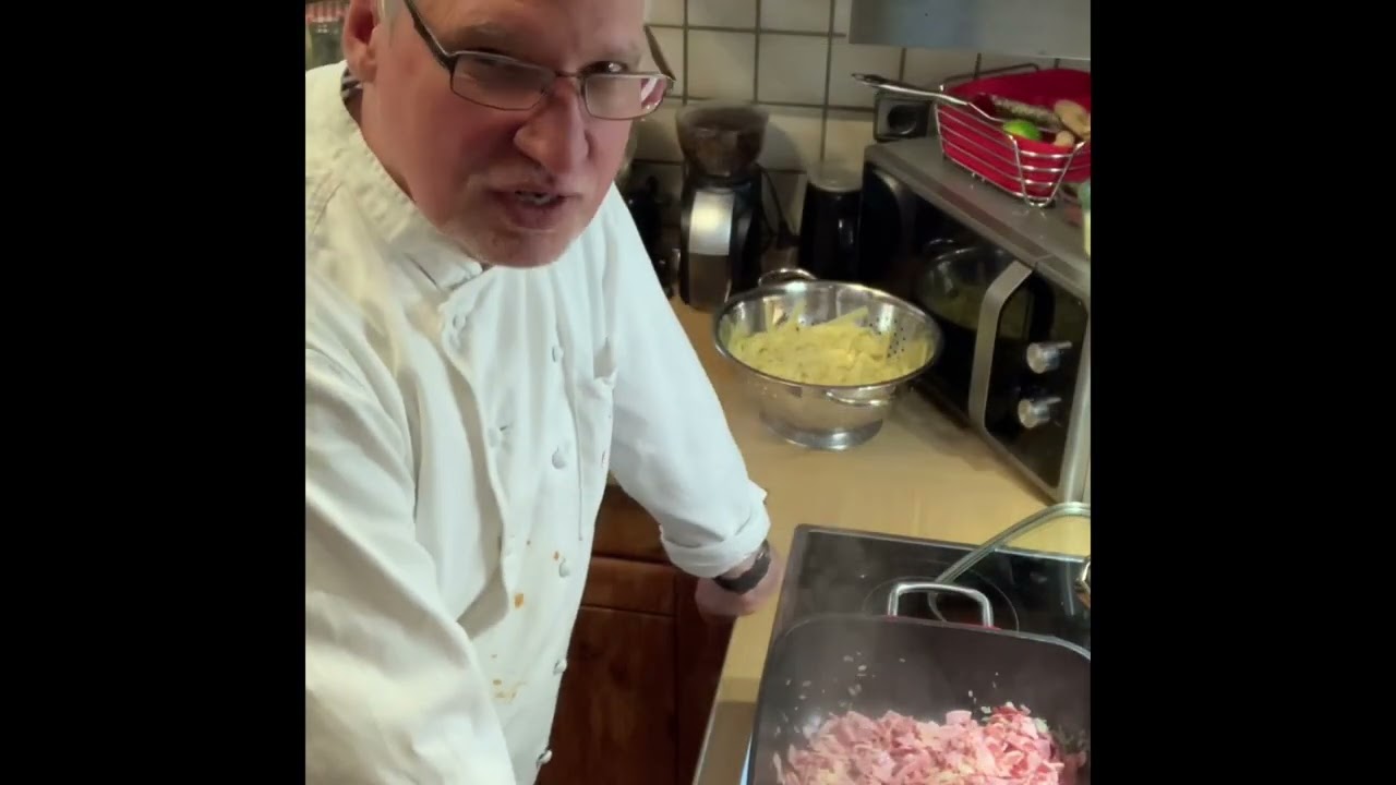 Bert kocht: Schinkennudeln