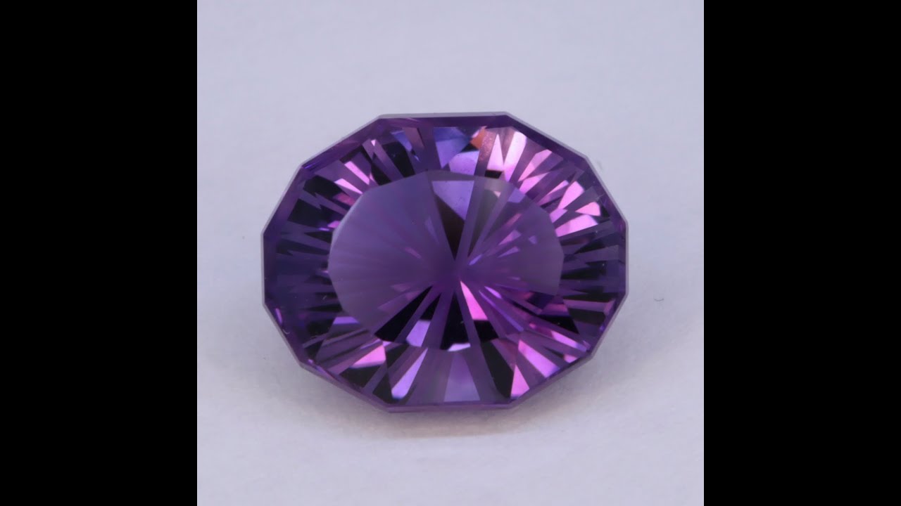 4.6ct Amethyst / Oval(Dodecagon)Cut