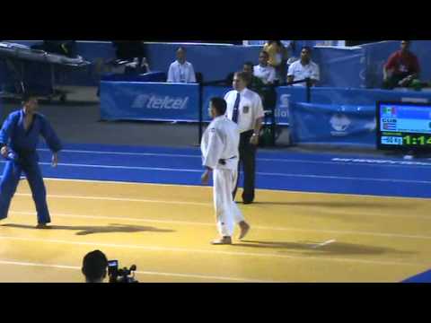 Judo Panamericano 2011 - Nabor Castillo ( MEX ) vs Antonio Betancourt ( CUB ) - 60 Kg Golden S