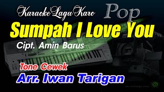 Karaoke Lagu Karo Sumpah I Love You Tone Cewek