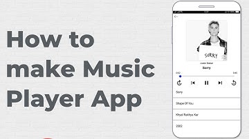 How to make Music Player App in Kodular | Thunkable | Appybuider
