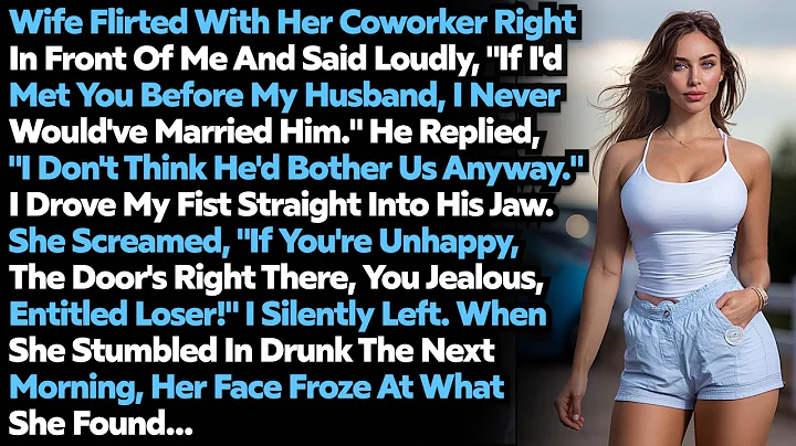 Wife Cheated With Her Coworker — She Froze When She Saw Me Behind Her In The Motel. Revenge Story