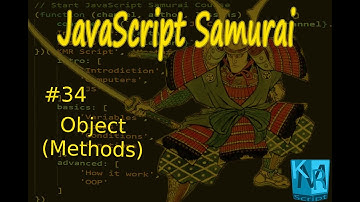[Arabic] JavaScript Samurai #34 - Object (Methods) - جافاسكربت ساموراي - الميثودز
