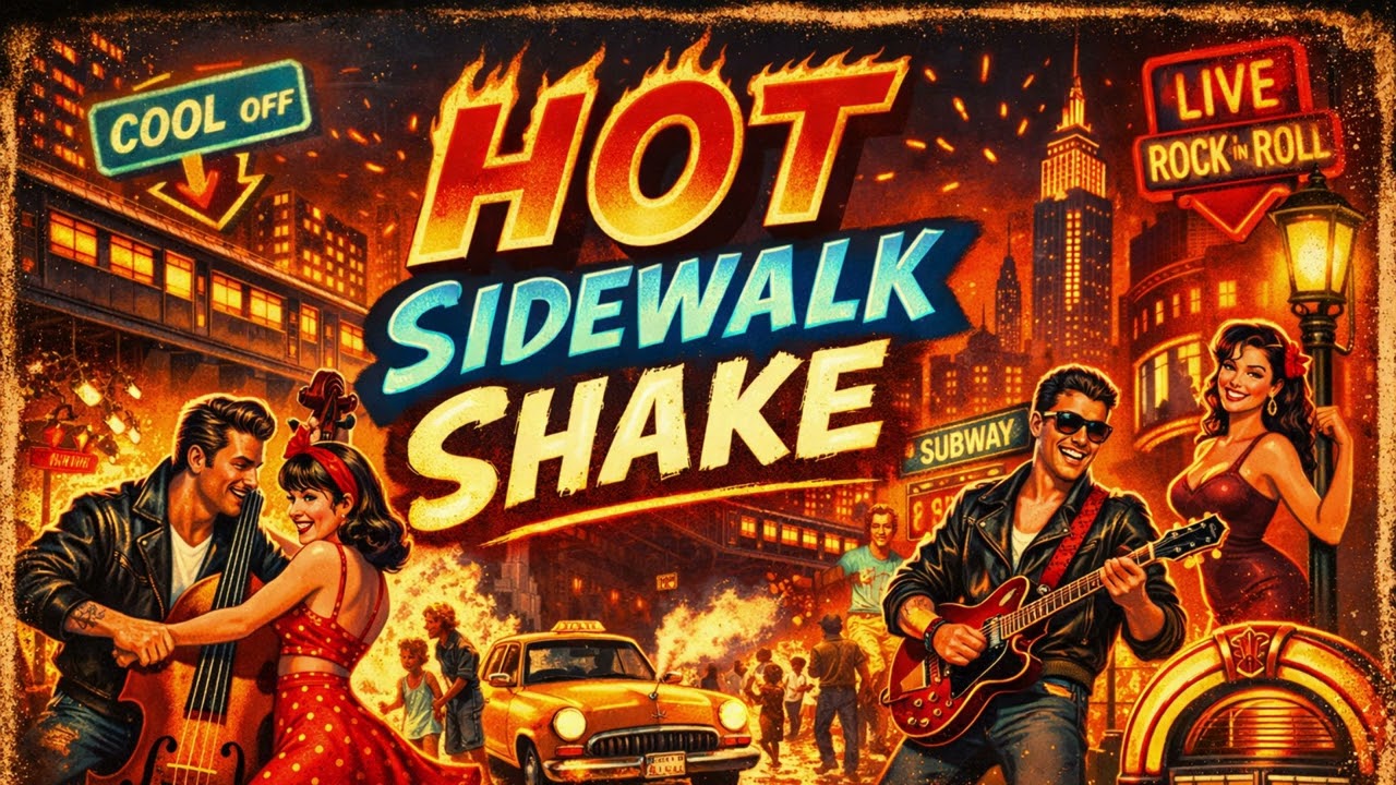 HOT SIDEWALK SHAKE | Hot town, no breeze, feel that city beat