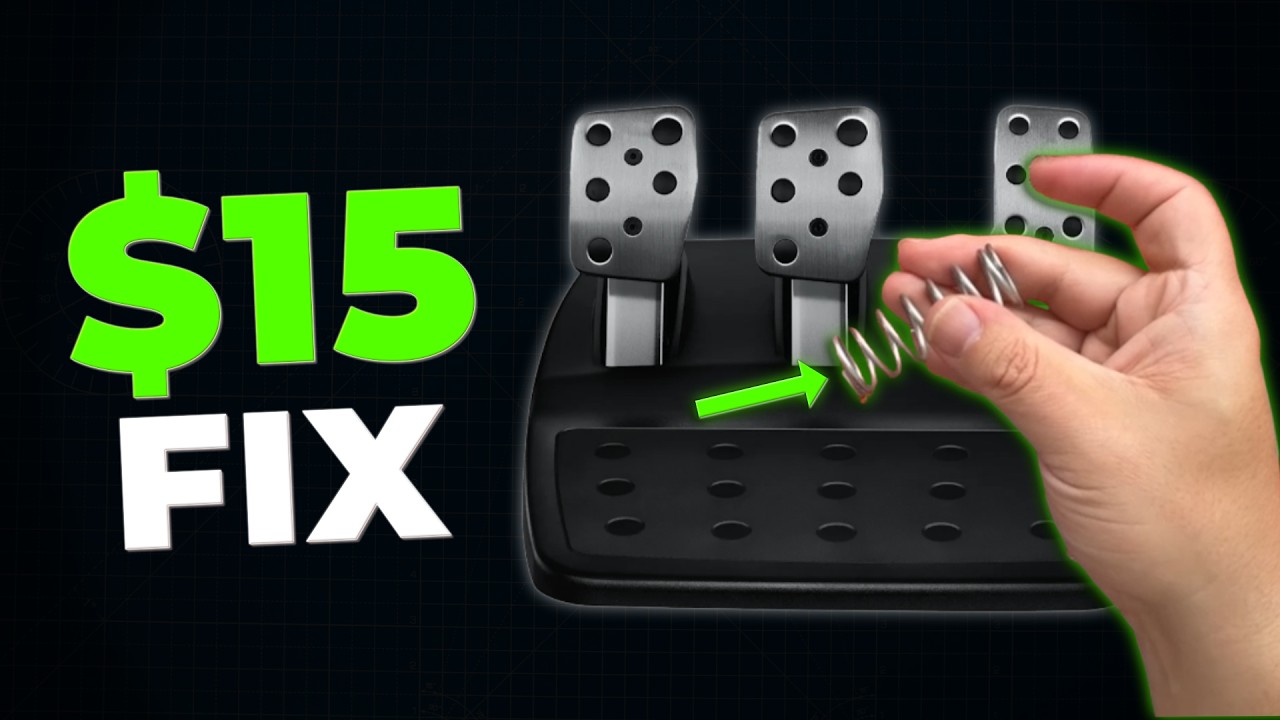 Как сделать так, чтобы Logitech G920 ощущался как руль за 1000 долларов (решение за 15 долларов)