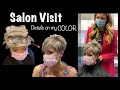 Salon Visit ~ How to Get SUPER Blonde Highlights on Dark Hair | Pixie Cut & Color