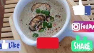 طريقة عمل شوربة-فطر - ماشروم كيتو  لوكارب رمضانافكار وصفات أكل مقبلات keto_diet soup