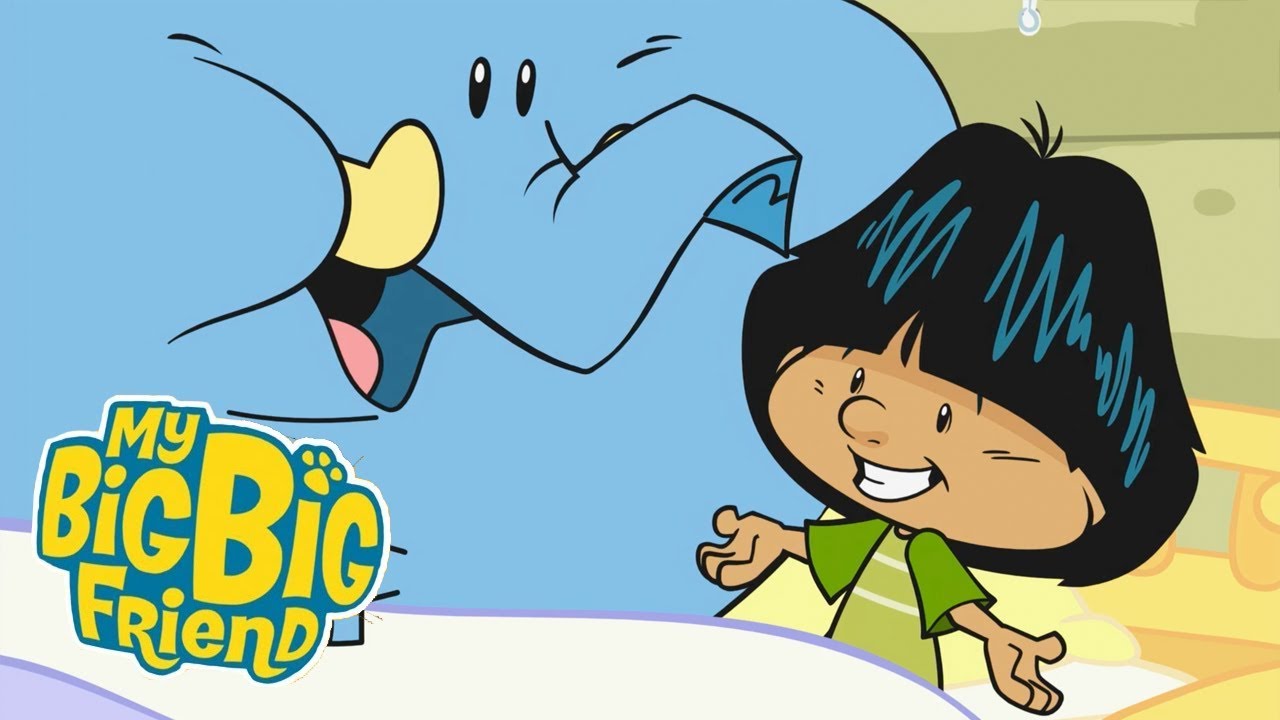 my big big friend sleepover english full episode cartoons for