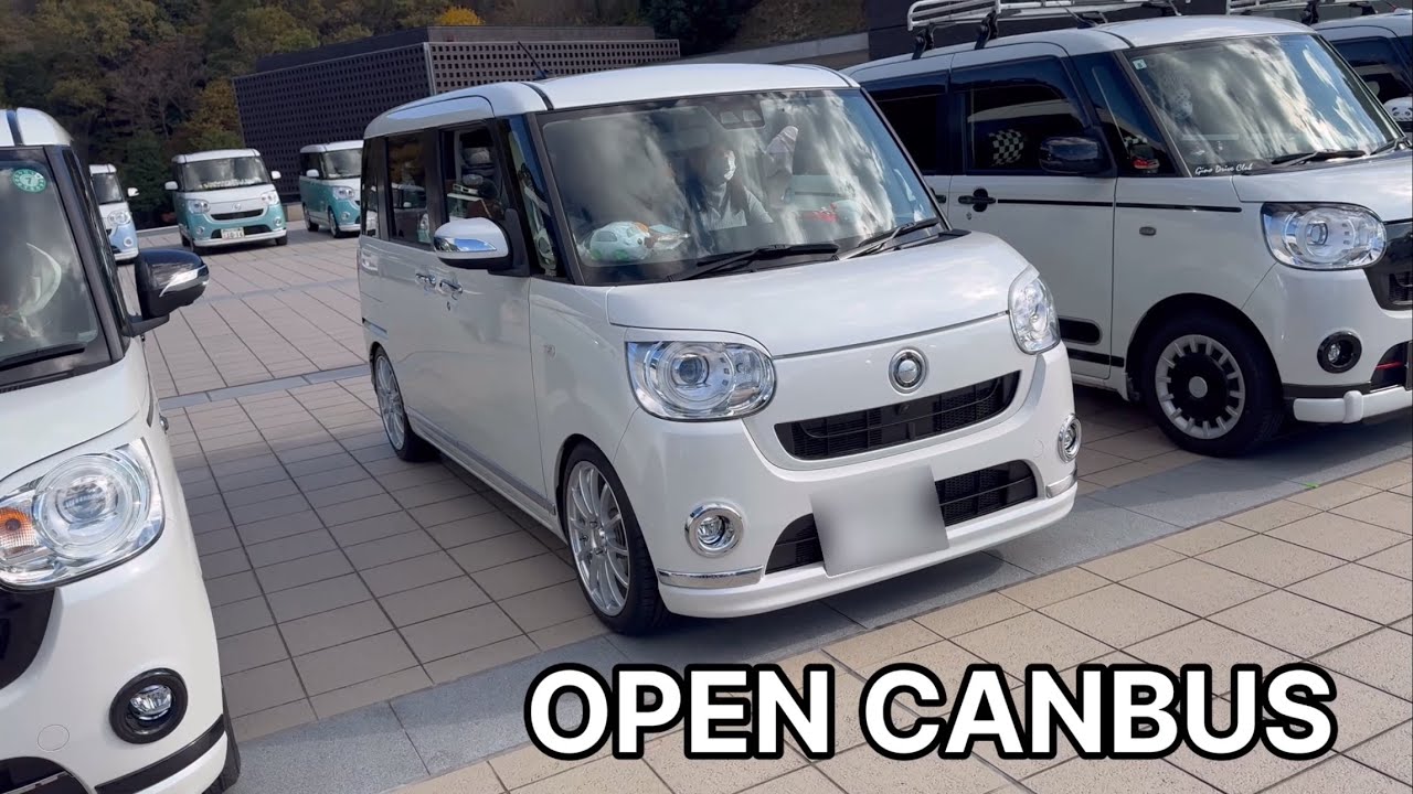 3rd OPEN CANBUS Part ⑤ White 🤍 and #MoveCanvas - YouTube