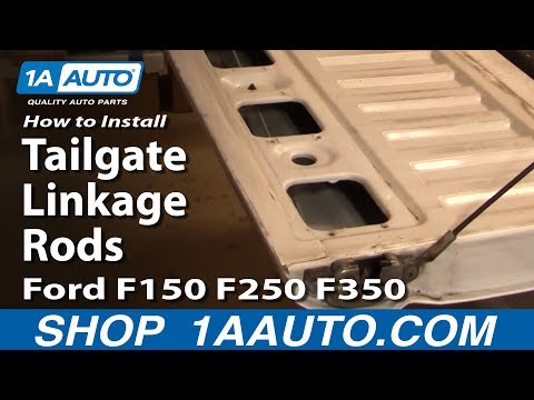 How to open tailgate with broken handle ford ranger