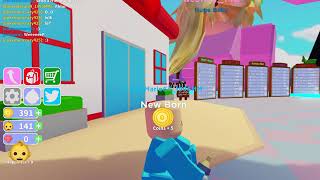 ROBLOX BABY SIMULATOR GAMEPLAY...