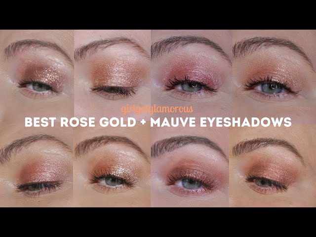 The Best Rose Gold, Mauve, and Plum Individual Eye Shadow Shades +