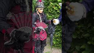 👍💯🎭 Les Costumés de Venise 2024 #chateau #castle #annevoie #wallonie #masques #vénitien #jardins