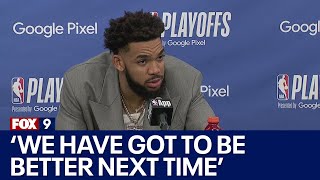 Timberwolves lose to Nuggets: Karl-Anthony Towns reacts [RAW]