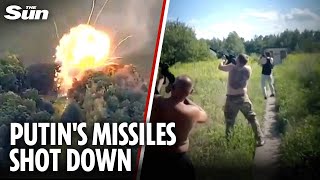 Download Lagu Ukraine troops fire CANNONS to take down Russian drones and missiles MP3 Download Lagu Ukraine troops fire CANNONS to take down Russian drones and missiles MP3