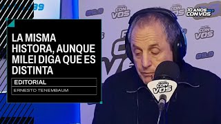 El editorial de Ernesto Tenembaum en #YAQPA