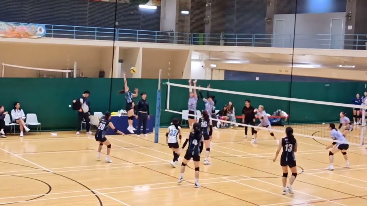 香港排球聯賽 2026 女子乙組比賽：荃青 VS YW 20260222