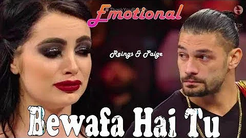 Bewafa Hai Tu Full Song | Roman Reings & Paige | Dil Mere Tod Ke Has Di Full Song | WWE Full Song