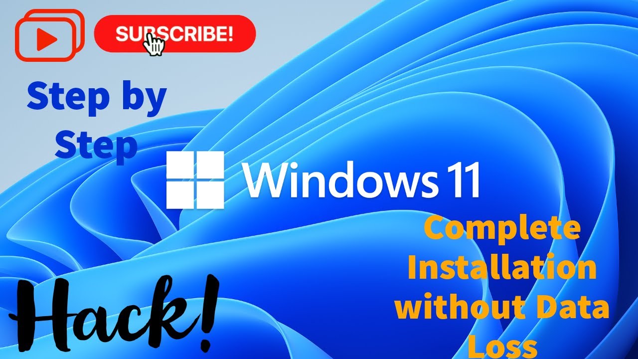 |Windows 11 Complete Installation| Step by Step | - YouTube