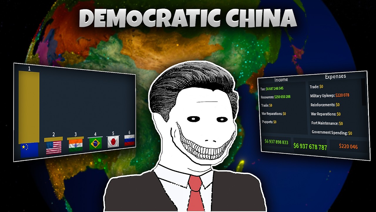 Демократический Китай обладает чрезмерной властью на фоне подъема государств.