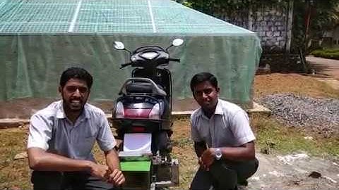 Generation Of Electricity From The Exhaust Of a Two - Wheeler