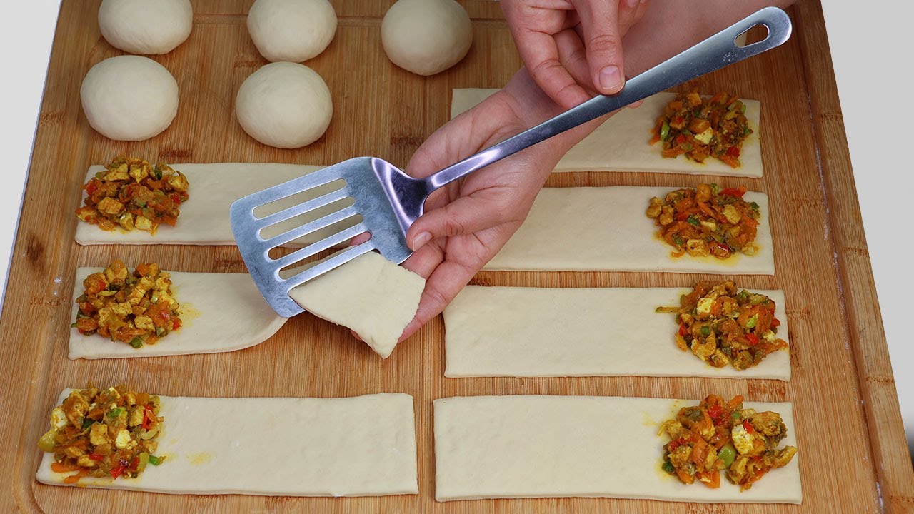 بلاعداب بلا تمارة جبت لك فطائر المغرفة السريعة حضريهم لرمضان في 5 دقائق  إقتصاديين بدون حليب ولا بيض