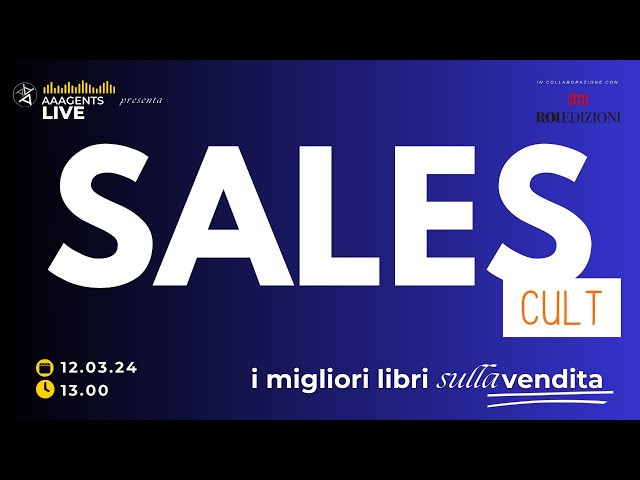 SALES CULT: i migliori libri sulla vendita!