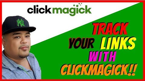 "ClickMagick"-How To Create A Tracking Link- [ClickMagick Tutorial]