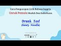 Drunk Text - Henry Moodie | | Cara baca lirik lagu bahasa inggris mudah (easy english)