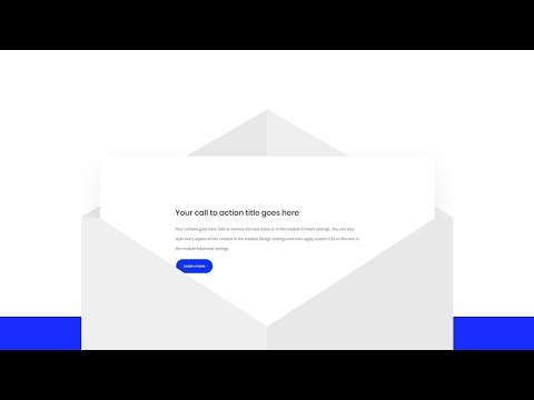 How to Create an Envelope Animation with Divi’s Scroll Effects