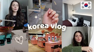 vlog-KORE’DE EV BAKIYORUZ🏠 | Bitmeyen kargolar | Benefit browbar & Nailbar | Sonunda alyans aldık