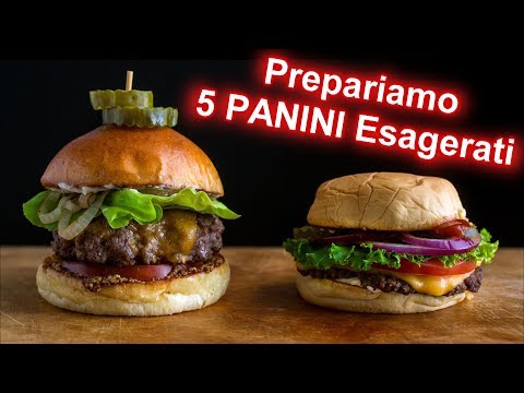 Video: Cinque Tipi Di Panini Snack: Ricette Con Foto