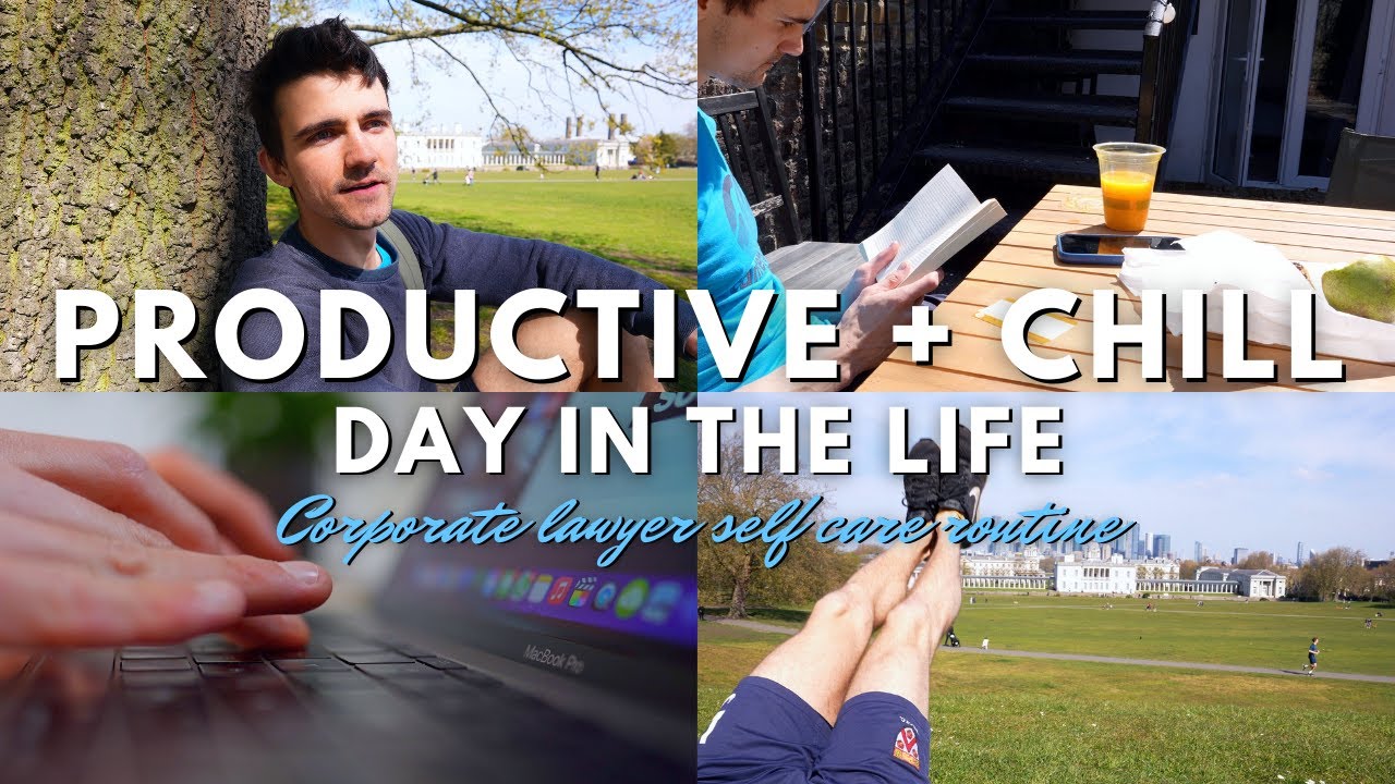 Productive Day in the Life Corporate Lawyer SelfCare Routine YouTube